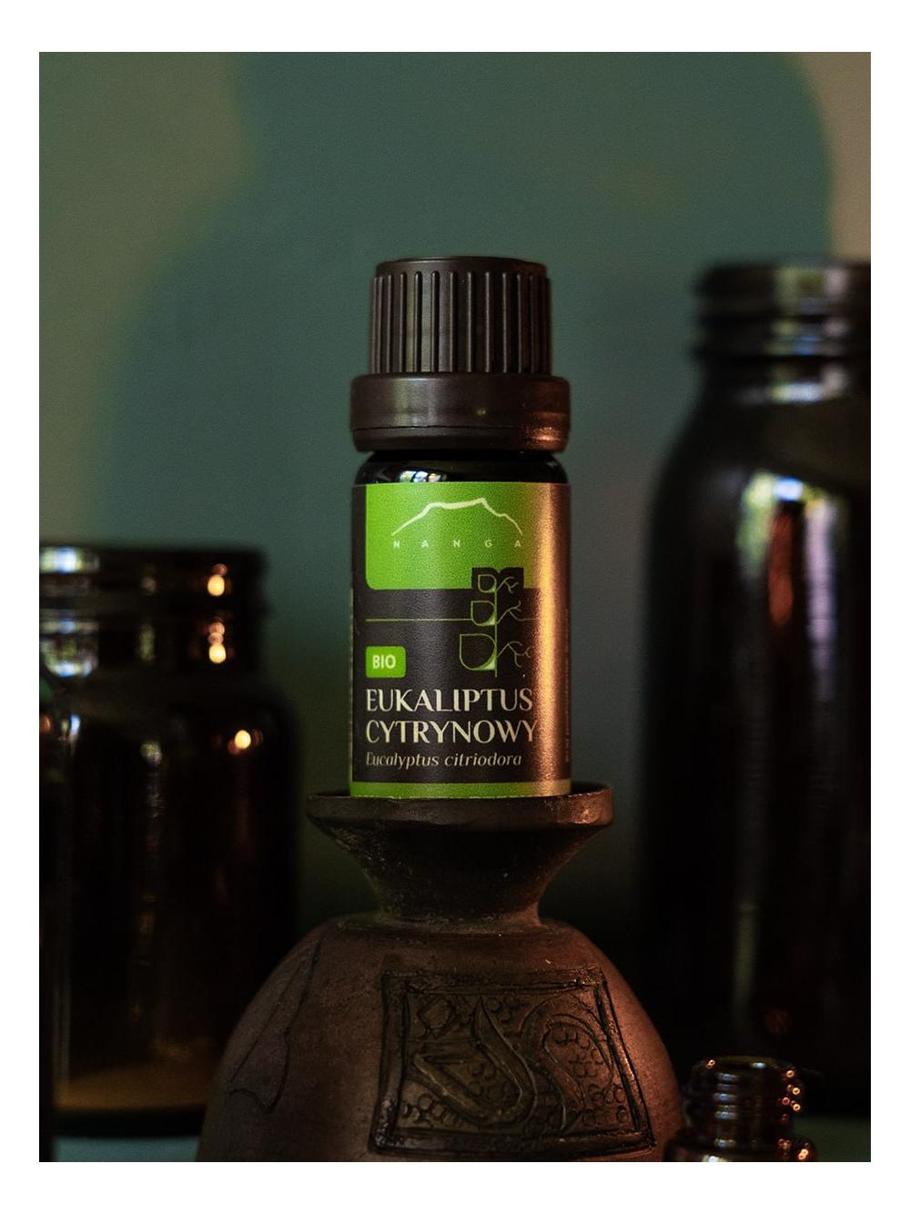 Olejek z eukaliptusa cytrynowego BIO 100% eteryczny Nanga