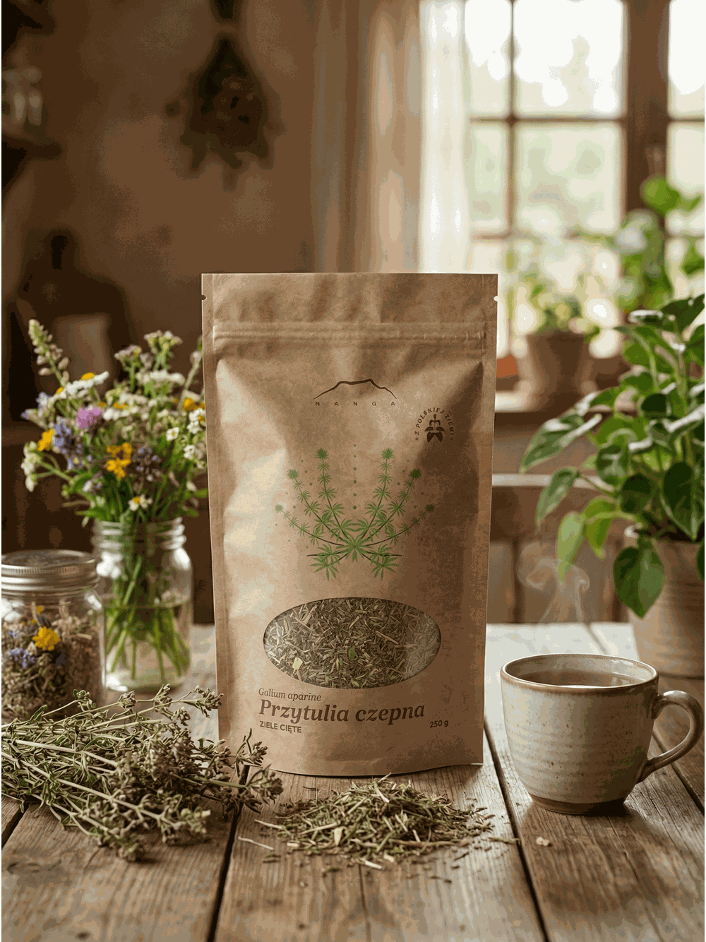 Przytulia czepna ziele