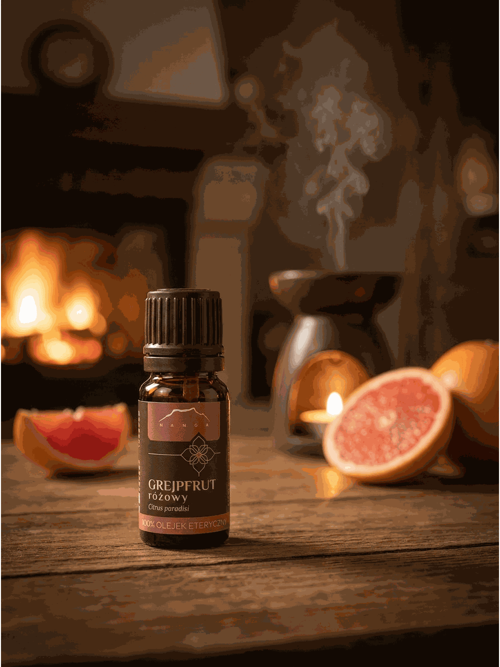 Olejek z grejpfruta różowego 100% eteryczny Nanga