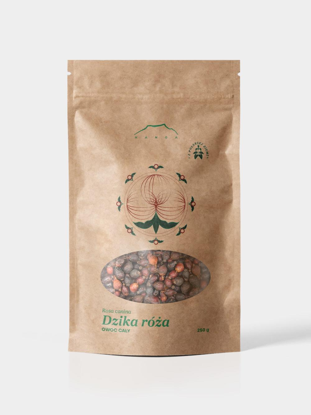 Dzika róża owoc