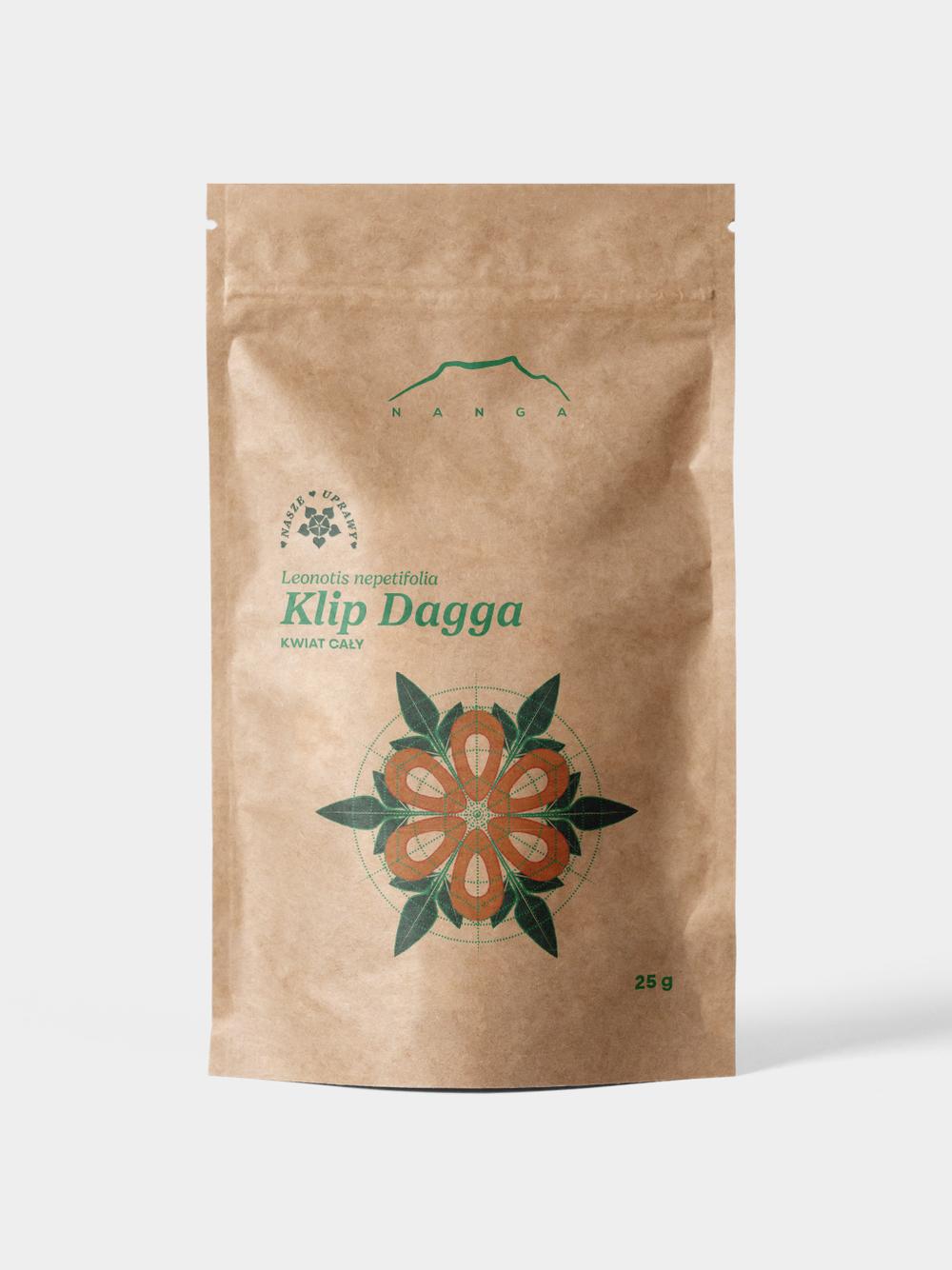 Klip dagga - liść i kwiat