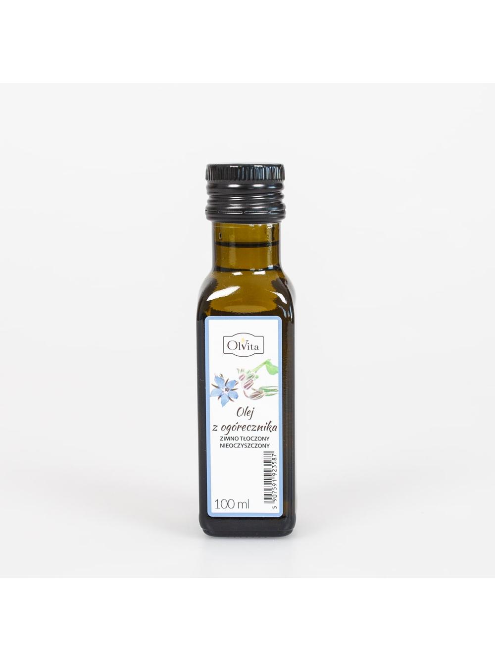 Olej z ogórecznika zimnotłoczony Olvita 100ml