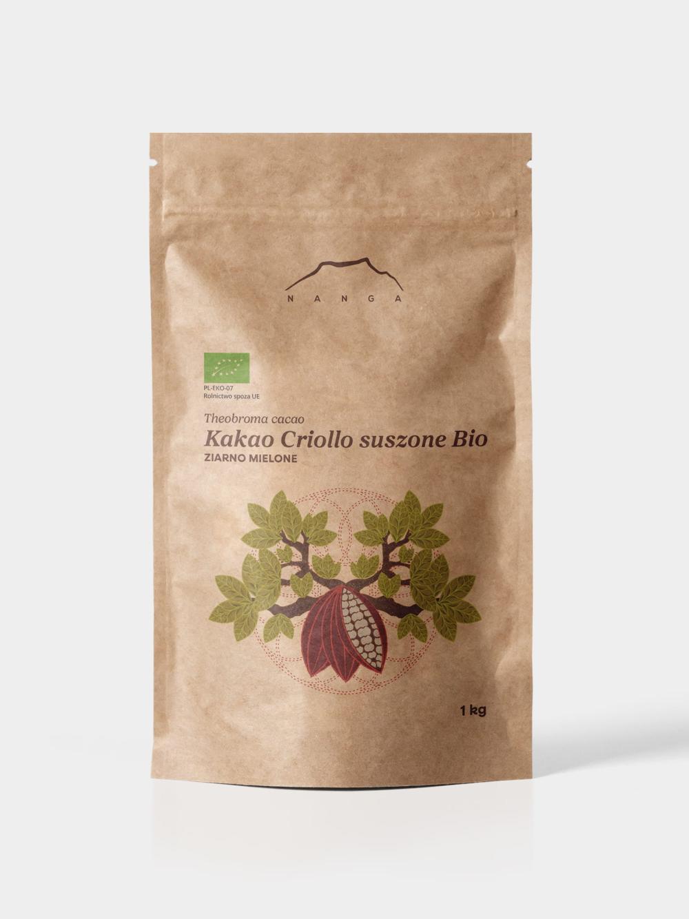 Kakao Criollo Bio suszone