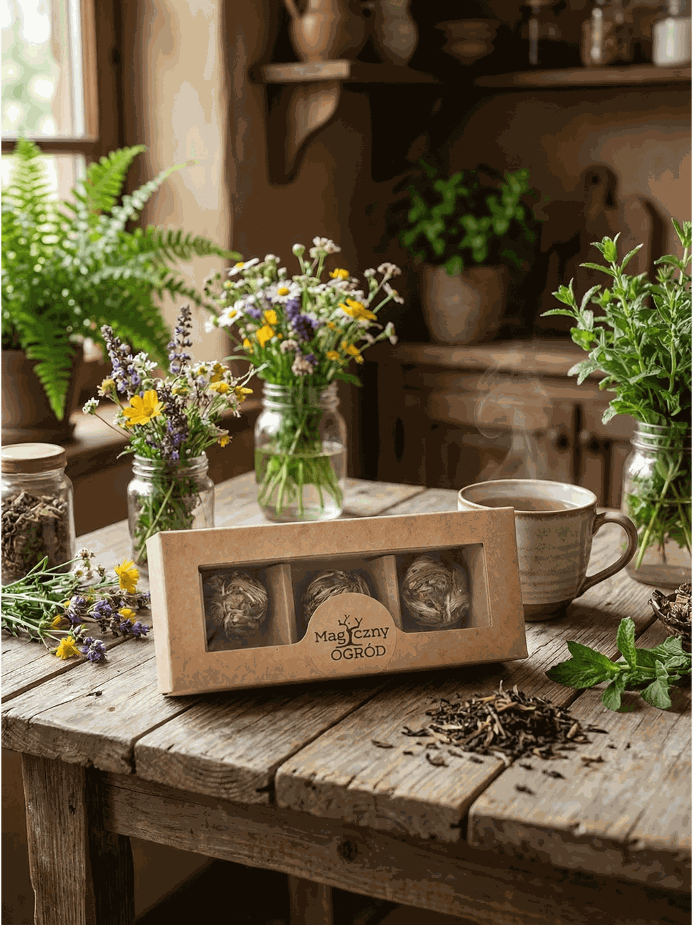 Herbaty kwitnące białe - zestaw