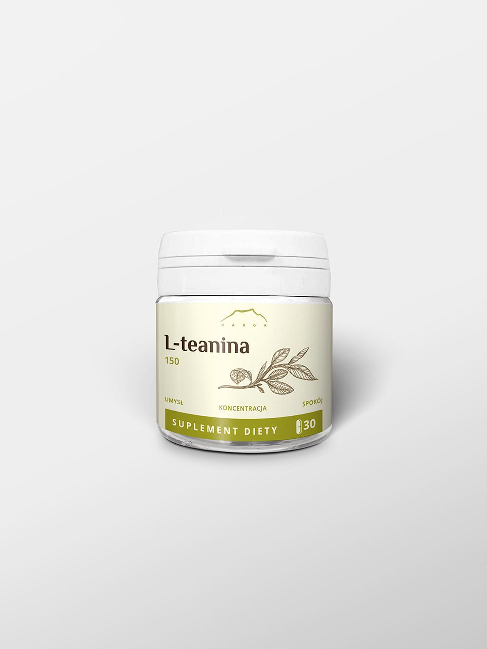 L-teanina kapsułki 150 mg