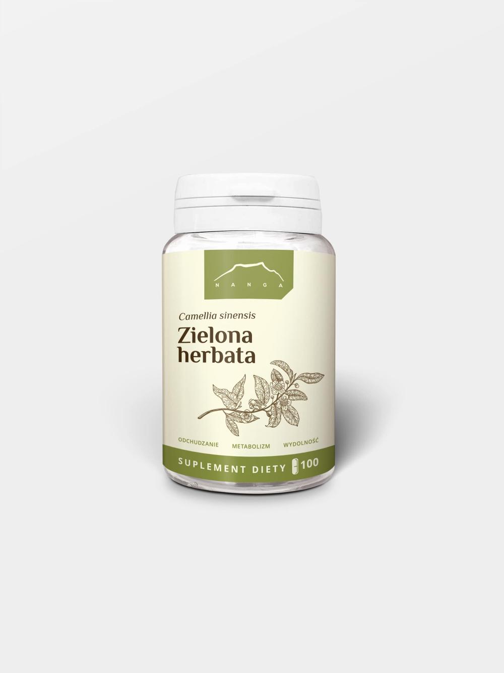 Zielona herbata ekstrakt 100 kapsułek x 400mg