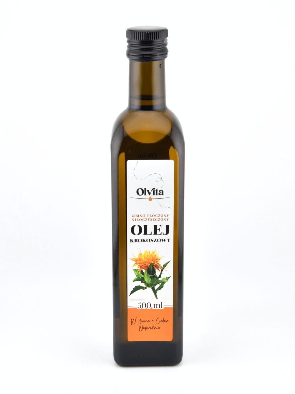 Olej krokoszowy zimnotłoczony Olvita