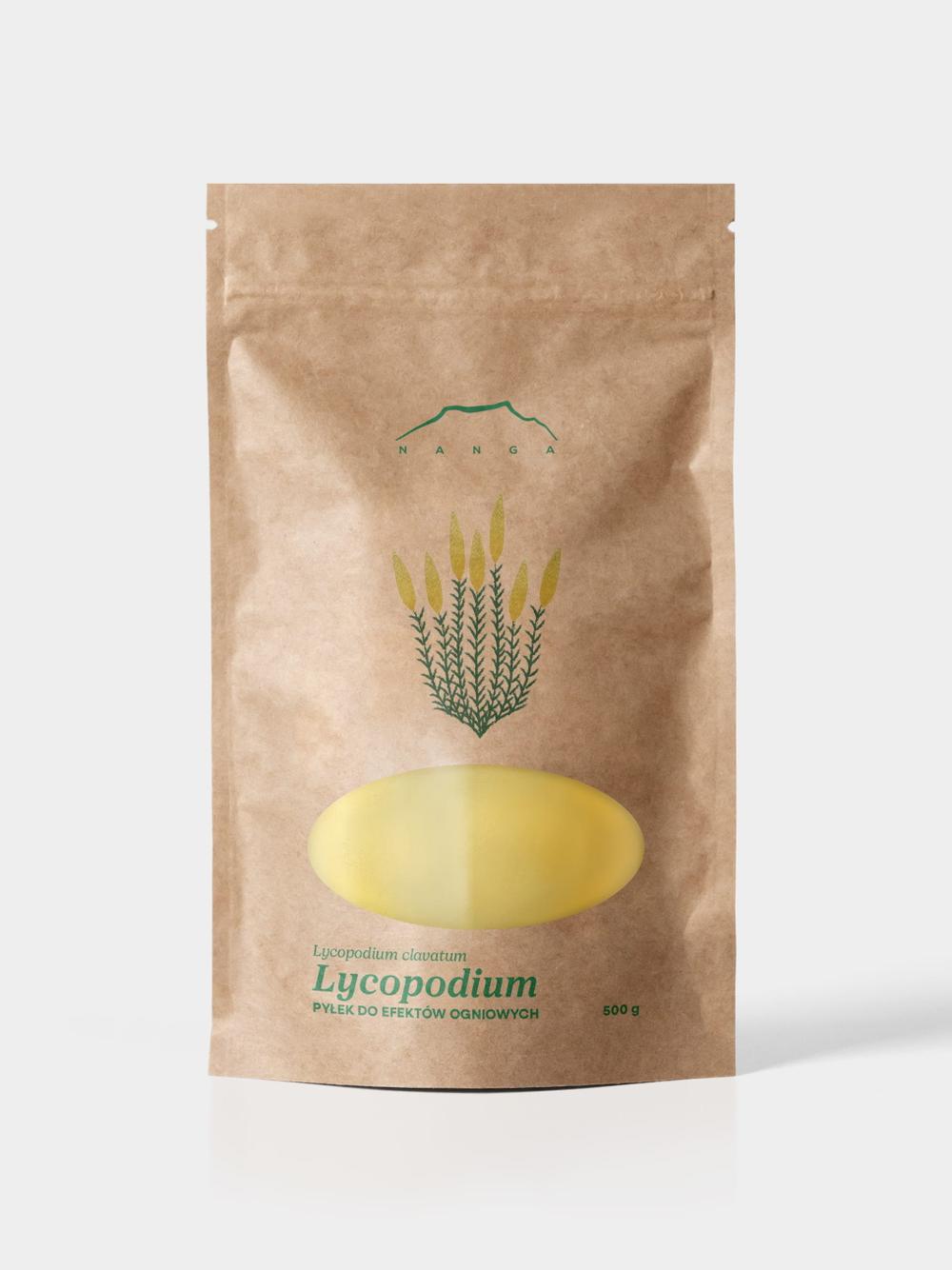 Lycopodium pyłek  do efektów ogniowych