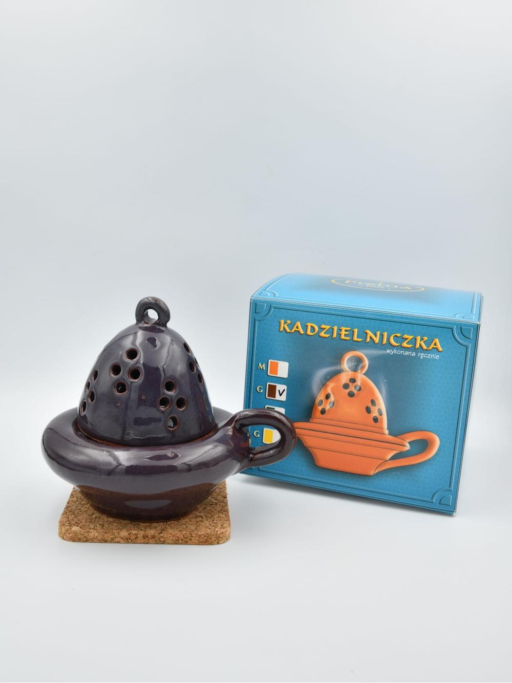 Kadzielniczka glazurowana