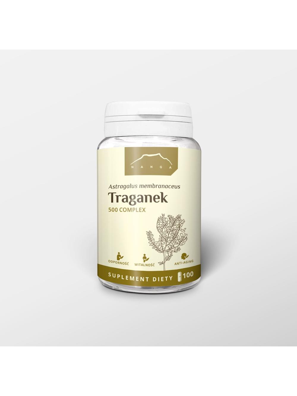 Traganek 500 Complex 100 kapsułek