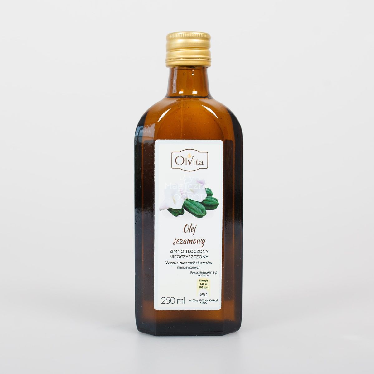 Olej sezamowy zimnotłoczony Olvita 250ml