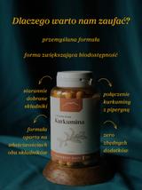Kurkumina z piperyną ekstrakt 100 kapsułek x 500 mg