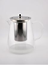 Czajnik szklany z metalowym zaparzaczem 750 ml 889-0406
