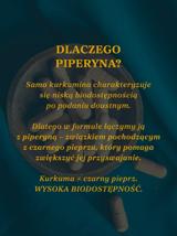 Kurkumina z piperyną ekstrakt 100 kapsułek x 500 mg