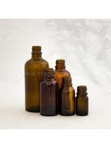 Buteleczka z brązowego szkła 5ml - 100ml gwint 18mm