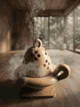 Kadzielniczka glazurowana