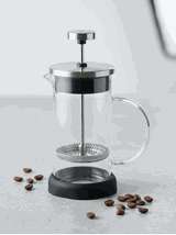 Dzbanek szklany do zaparzania 350 ml 889-8997