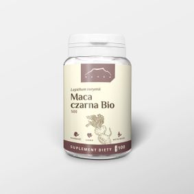 Maca czarna Bio 100 kapsułek x 500 mg