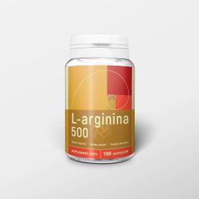 L-Arginina 100 kapsułek x 500 mg