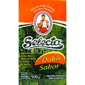 Yerba Mate Selecta Doble Sabor 500g